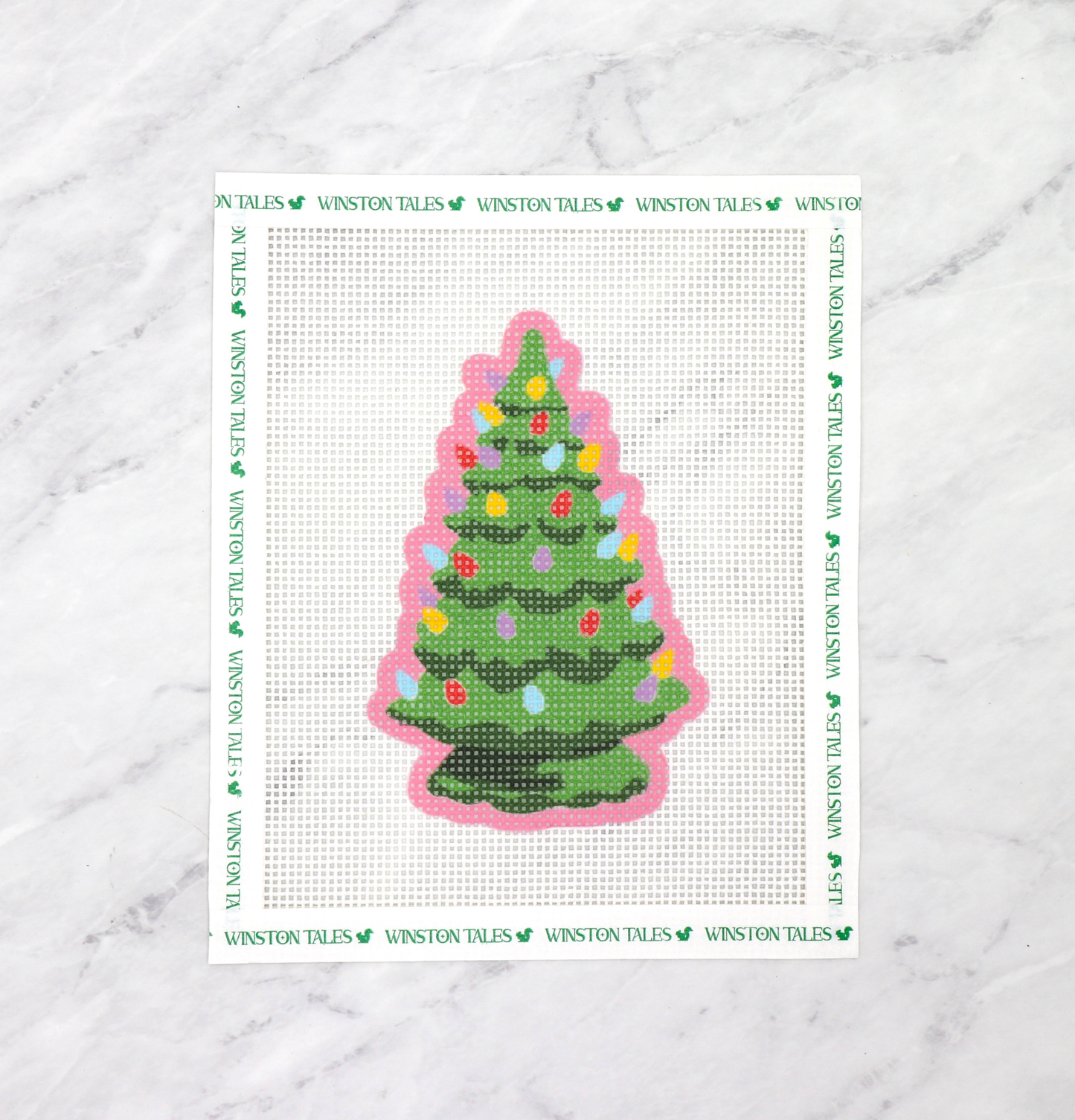 Grandma's Christmas Tree in Blue