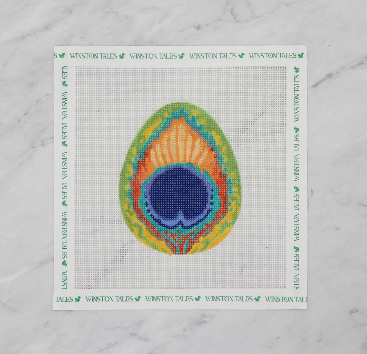 Peacock Easter Egg