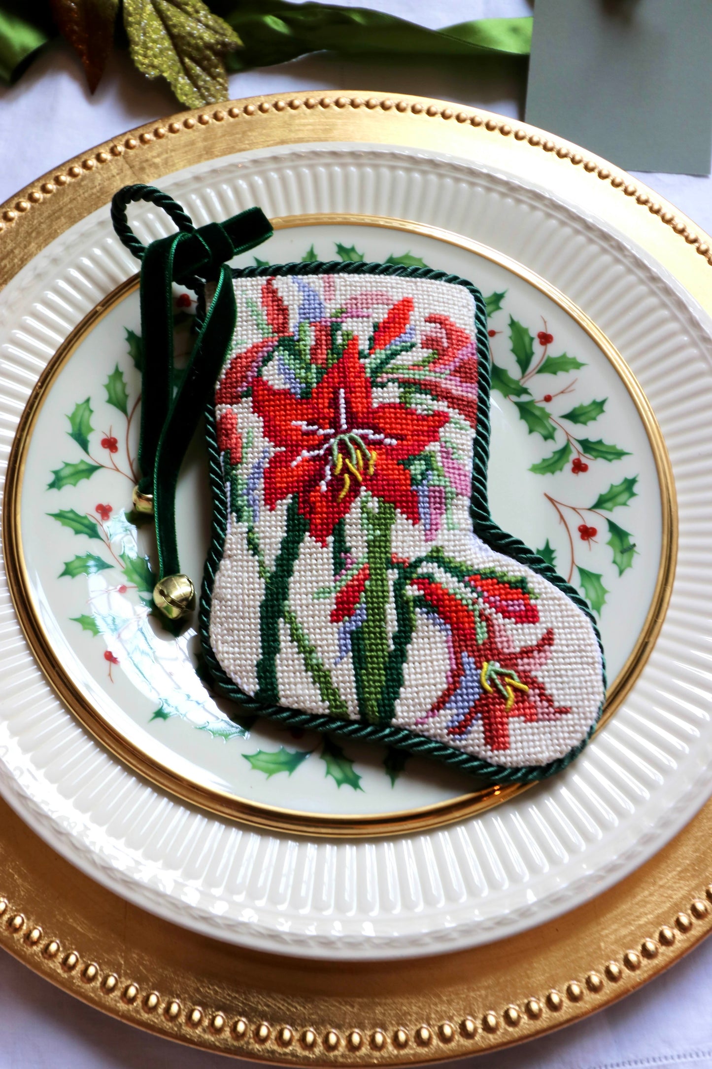 Amaryllis Mini Stocking