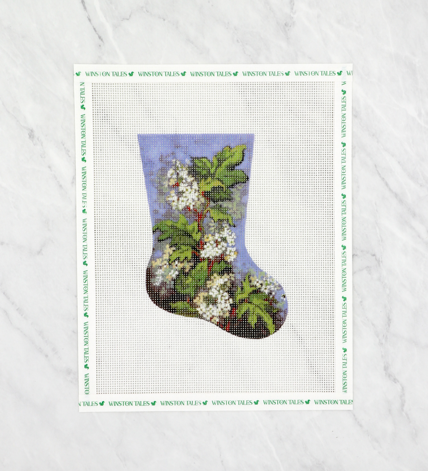 Oak Leaf Hydrangea Mini Stocking