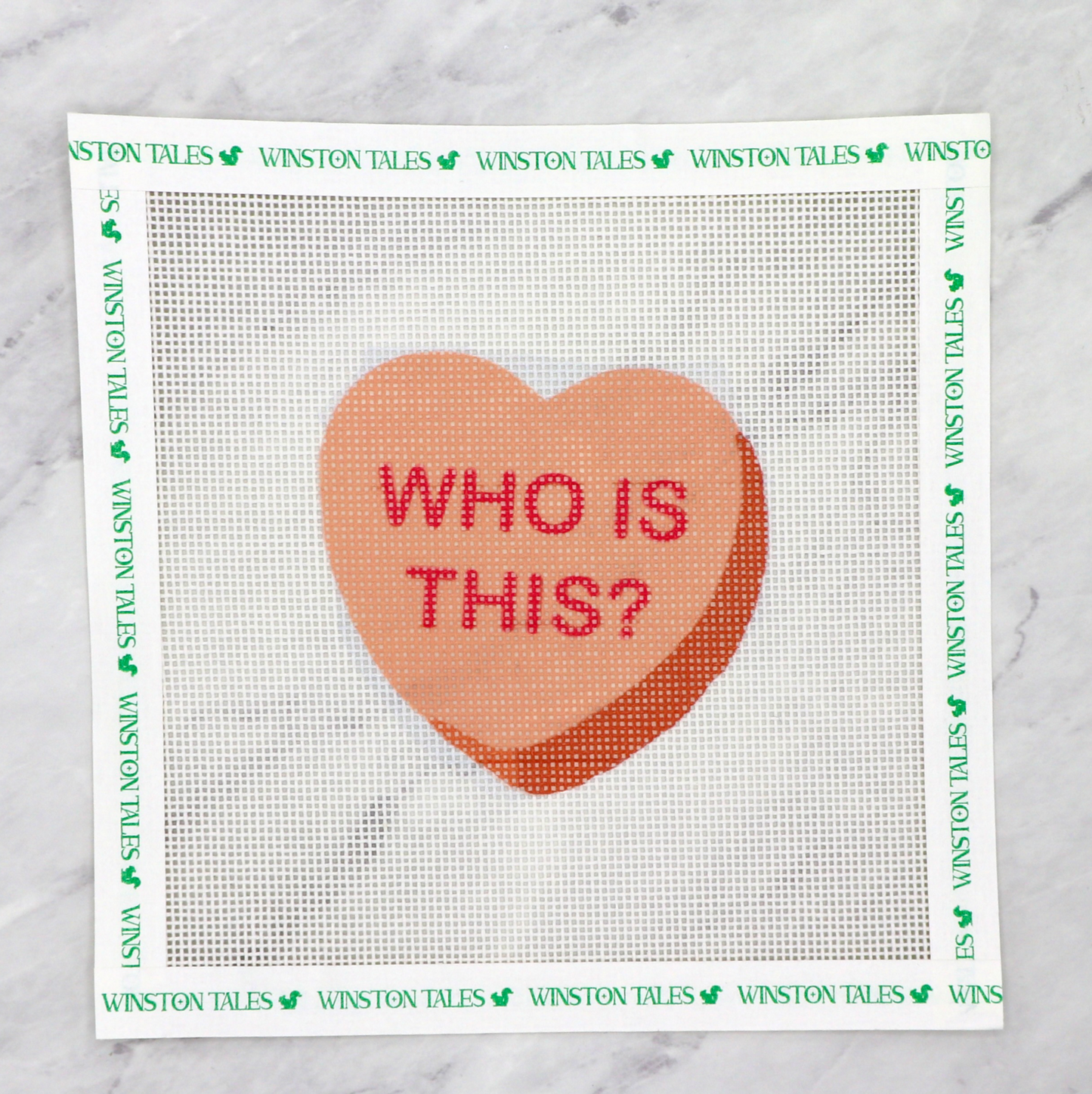 "Who Is This?" Valentine's Heart