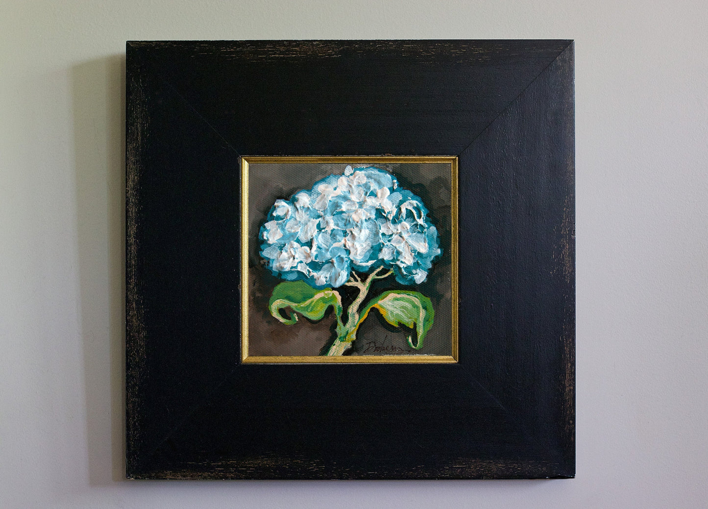 Blue Hydrangea Fine Art Print