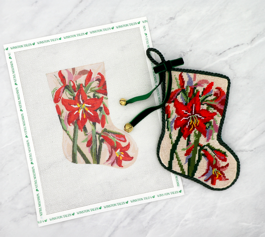 Amaryllis Mini Stocking