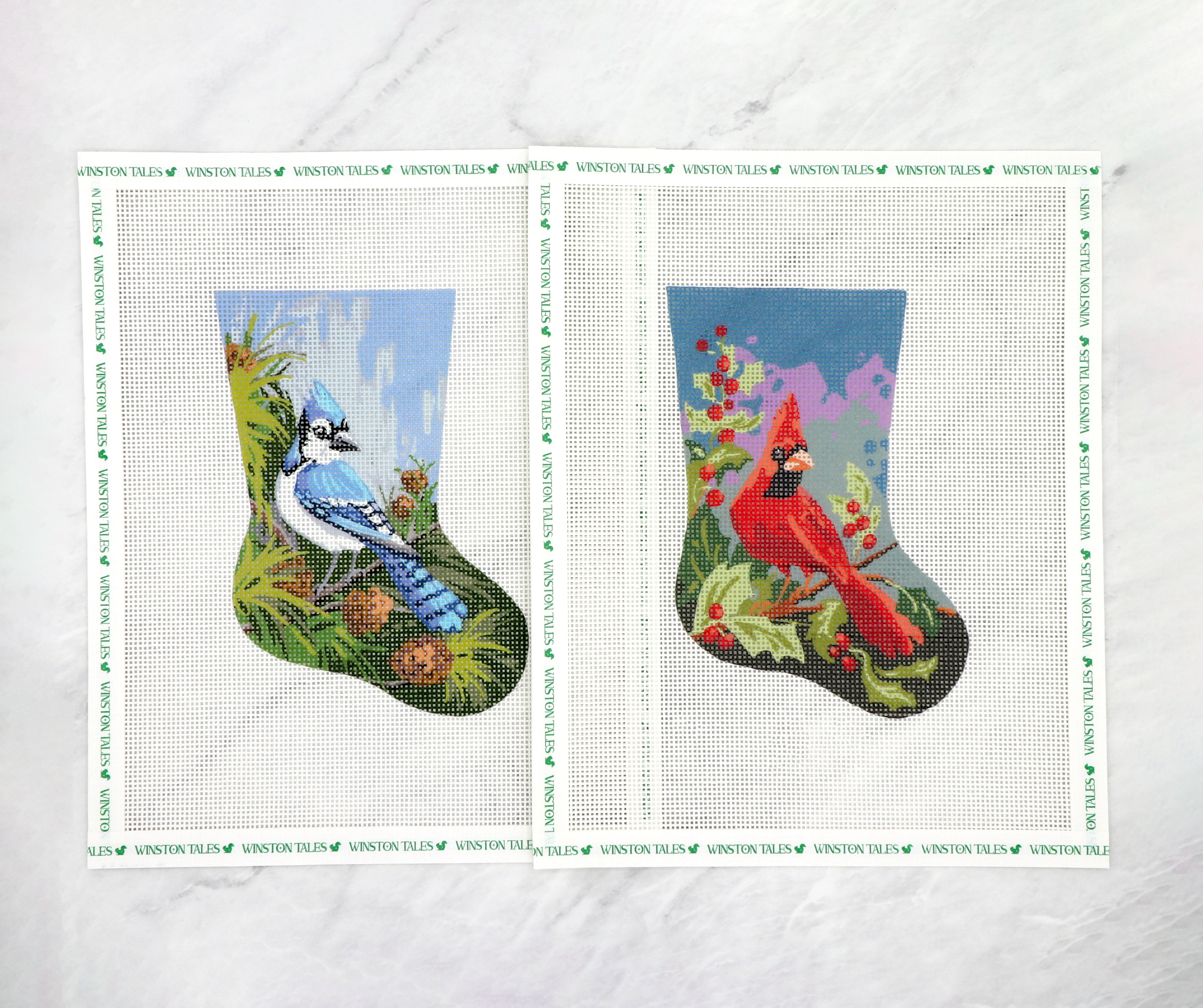 Cardinal Mini Stocking – Winston Tales