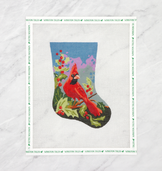 Cardinal Mini Stocking