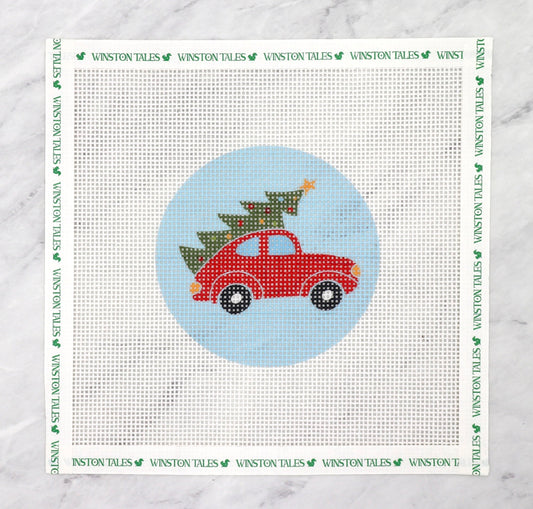 Volkswagen Christmas Canvas