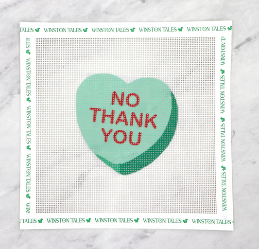 "No Thank You" Valentine's Heart