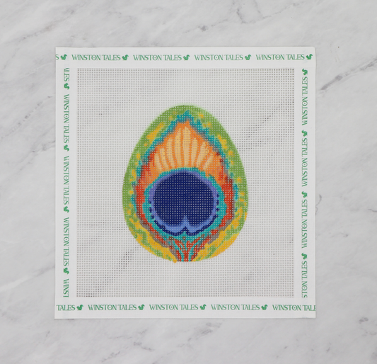 Peacock Easter Egg