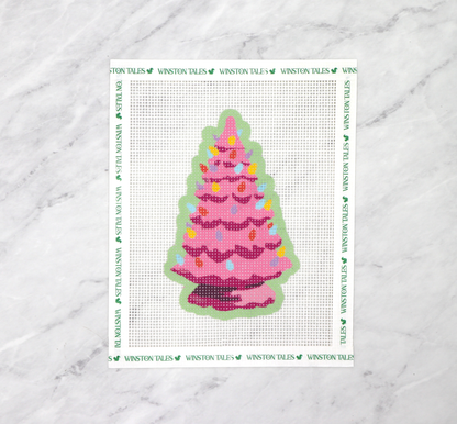 Grandma's Christmas Tree in Blue