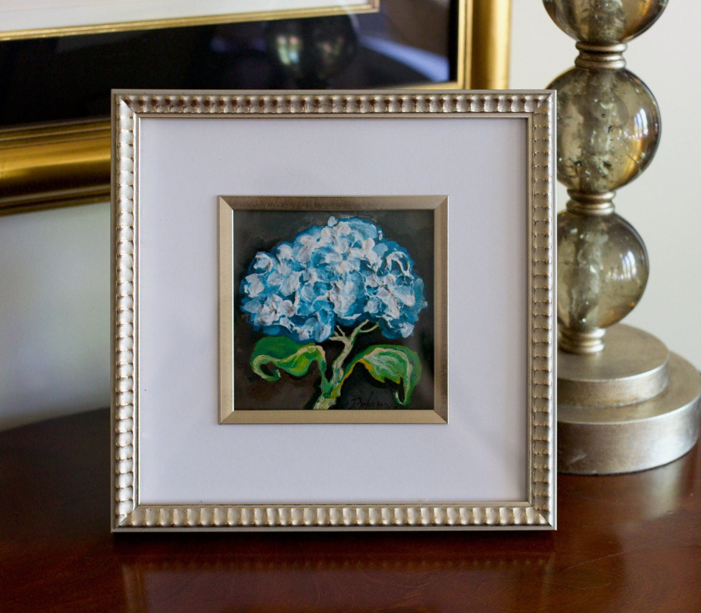 Blue Hydrangea Fine Art Print